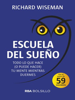 cover image of Escuela del sueño